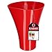 Kadax Flowerpot fatto di plastica, ⌀16-16,5 cm, 13 colori, pentola con superficie lucida, protezione della pentola di fiori per cactus, calendula, felci, fioriere, vasi vegetali (rosso, ⌀ 16,5 cm)