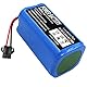 Akku für Staubsauger 3000mAh 14,4V Li-Ion für Tesvor V300 X583 X580R SUN-INTE-273 Simum 6 für CMICR18650F8M7-4S1P
