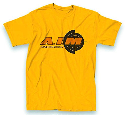 Toy Zany A.I.M. Logo Yellow Camiseta | L
