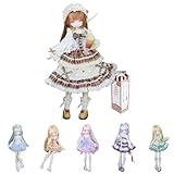 niannyyhouse BJD - Figuras de caja ciega, muñeca articulada con ropa, serie Four Seasons Tea Story, figura de acción coleccionable a escala 1/8 (1 unidad)