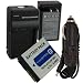 Battery + Charger for Sony CyberShot DSC-T90 DSC-T900 InfoLithium Type D NP-FD1 NP-BD1 + Car Plug