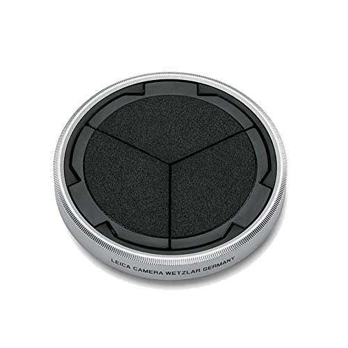 Leica Auto Lens Cap for D-Lux Digital Camera - Silver/Black