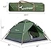 Sportneer Camping Tent 2-3 Person Automatic Instant Pop Up Waterproof Camping Hiking Travel Beach Tents for Family Groups