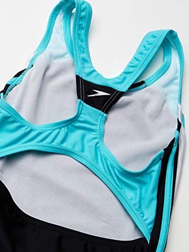 Image of Speedo Girl's Swimsuit One Piece Infinity Splice Thick Strap