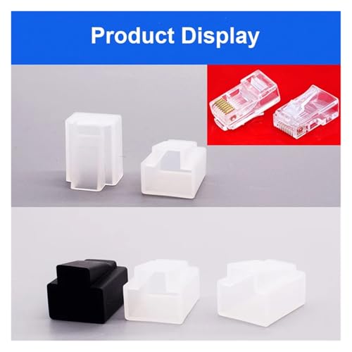 Protector RJ45 blanco para organizar y proteger el cableado de tu hogar conectado y oficina 4