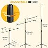 Microphone Stand, Ohuhu Mic Stand Tripod with Mic Clips, Boom Microphone Stand for Kids Adults, Microphone with Stand for Singing Speech Home Studio Usage, Height Adjustable, Light Weight #2