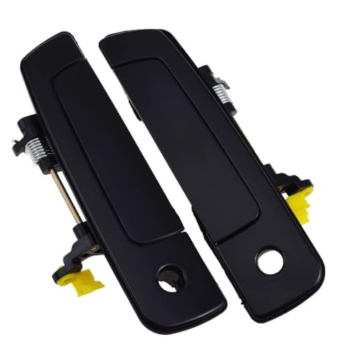 Poignées porte extérieures avant Dodge Stratus 2001-2005 noires x2