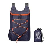 Laufrucksack, Mountainbike-Rucksack, leicht, wasserdicht, 14 l, Reisetasche, wasserdichte Sporttasche, extra, dunkelblau, Consulte la descripción