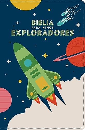 RVR 1960 Biblia para niños exploradores, azul cósmico, símil piel / RVR 1960 Kid's explorer bible, blue, LeatherTouch (Spanish Edition)