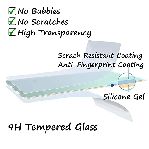 Pctc R10 Screen Protector Fit For Canon R10, 3 Packs Tempered Glass Protector Film For Canon Eos R10 Only, 0.3Mm 9H Against-Scrach Against-Fingerprint Against-Bubble Against-Water #TOP6