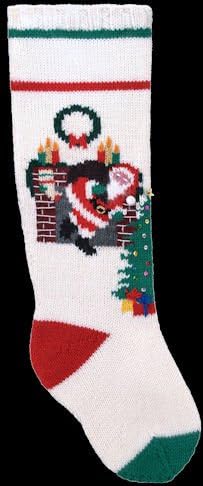 Googleheims Christmas Stocking Kit for Knitting Midnight Delivery
