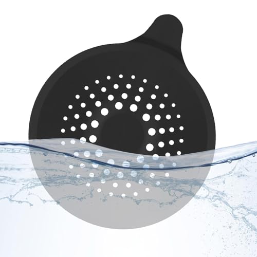 Colador de pelo de desagüe de ducha, colador de fregadero para bañera, protector de drenaje, tapón de pelo de ducha con ventosas para lavandería, baño, bañera, cocina