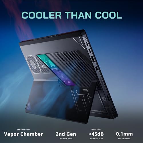 Image of ASUS ROG Flow Z13 13.4 inch 180Hz WQXGA 2-in-1 Touchscreen Gaming Laptop, Ryzen AI MAX+ 395, 64GB LPDDR5X, 2TB Storage(1TB SSD+1TB Docking Station Set), Backlit Keyboard, Wi-Fi 7, Win 11 Pro, Black