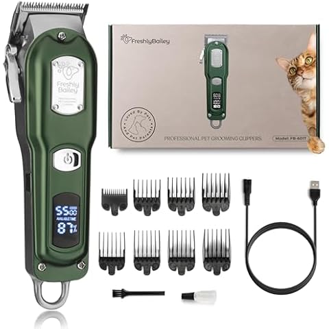 Freshly Bailey Matted Cat Clippers Cover