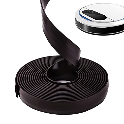 Housolution Marqueurs de Limite, Marqueurs de Frontière Magnétiques Aspirateur de Bande pour l'Aspirateur Robotique de Neato, Bandes Alternatives d'Accessoire, Noir