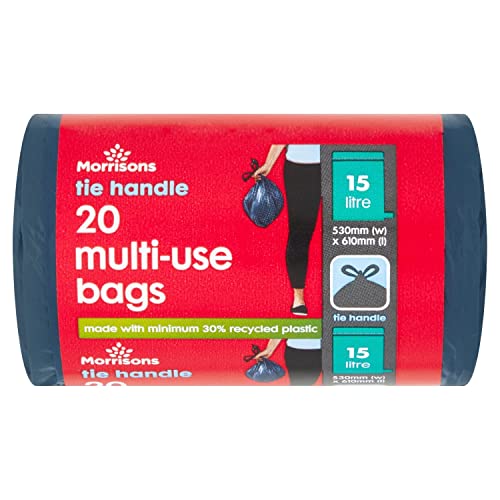 Morrisons Tie Handle 15L Multi Use Bags