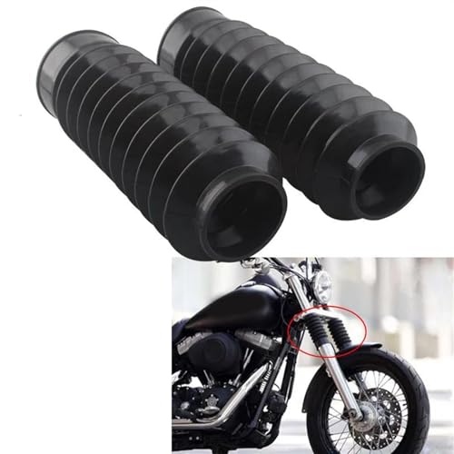 Soufflet de fourche 49mm protégeant la suspension de Dyna FXD 2007 - 3