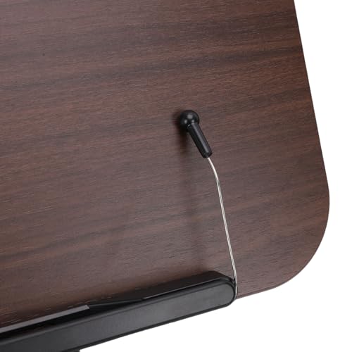 Soporte para libros giratorio SEAFRONT con base regulable de 360 grados y bandeja 7