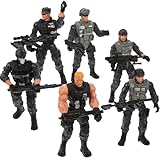 Figurine de soldat en plastique – idéale pour stimuler l'imagination de l'enfant et développer sa compréhension des notions militaires, figurines d'armement