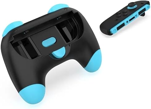 2pcs Anti-Slip Controller Grip Ergonomic Simple Grip Holders DIY Hand Grips for Switch 2 Game Accessories (Black)