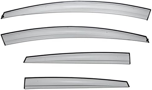 WellVisors Window Visors Wind Deflectors Compatible with Ford Fiesta Hatchback 2011-2019 Aerodyn Series Rain Guards 3-847FD003