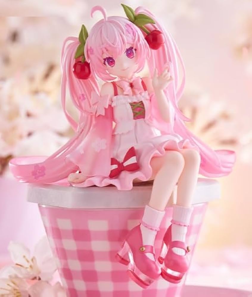 Amazon.co.jp: 初音'ミク 桜ミク ぬーどるストッパー フィギュア