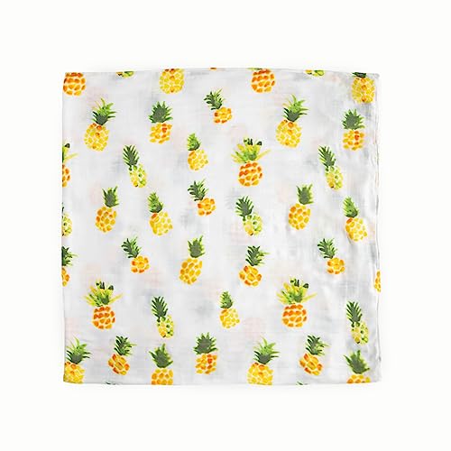 Image of Little Unicorn Cotton Muslin Swaddle Blanket Set | Set of 2 | 100% Cotton | Super Soft | Newborns and Infants | Large 47 x 47 | Machine Washable (Pink Ladies)