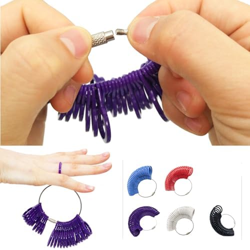 Adjustable Ring Stretcher & Reducer Tool - Jewelry Sizing Solution with Weighted Base for Easy DIY Jewelry Making & Repair, Perfect for Plain Bands & Craft Enthusiasts