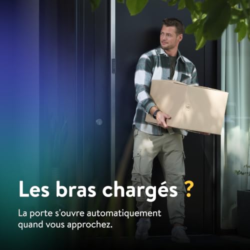 Nuki Smart Lock Go (2025) avec Bluetooth & Matter, serrure connectée transformant votre smartphone en clé, installation facile sans changer de cylindre – Smart Lock – vue 4