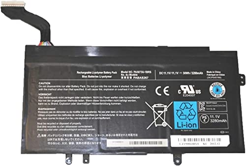 Hubei Pa5073U-1Brs Pa5073U Laptop Battery For Toshiba Satellite U925T U920T Pabas267 Series Laptop（11.1V 38Wh 3280Mah） #TOP10