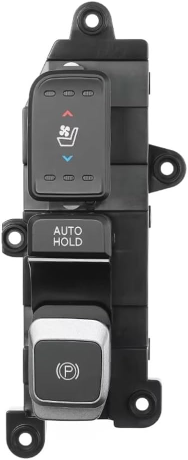 Parking Brake Button Compatible with Hyundai for Santa Fe XL 2017 2018 2019 93310-2W3154X Car Seat Heating Cooling Switch Button Parking Brake