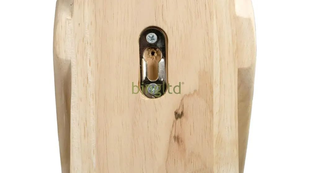 BingLTD - 12" Corbel Rustic Solid Hardwood Bracket - 1 PC (C8-FBA)