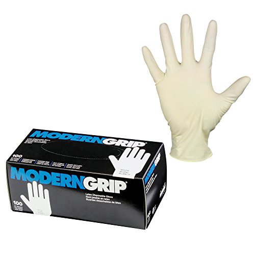 Modern Grip 19000-L Latex 9 mil Thickness Heavy Duty Disposable Gloves – Industrial