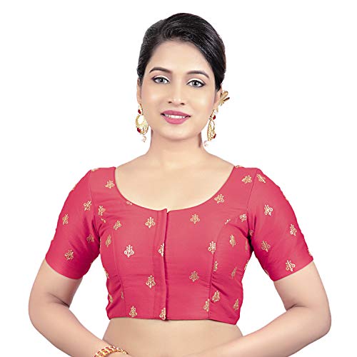 Image of Biyu Being With You Women's Art Silk Saree Blouse