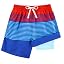 Red Blue Striped 2