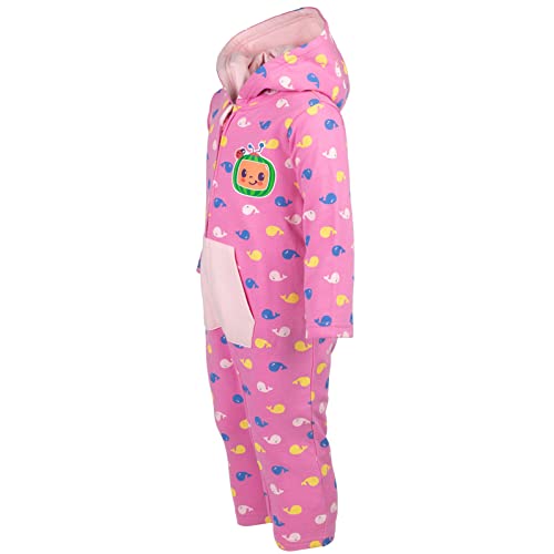 Cocomelon Infant Baby Boys Or Girls Fleece Coverall Pink 18 Months #TOP1