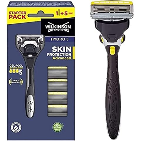 Wilkinson Sword Hydro 5 Skin Protection Advanced - Maquinilla con 5 Recambios Cover