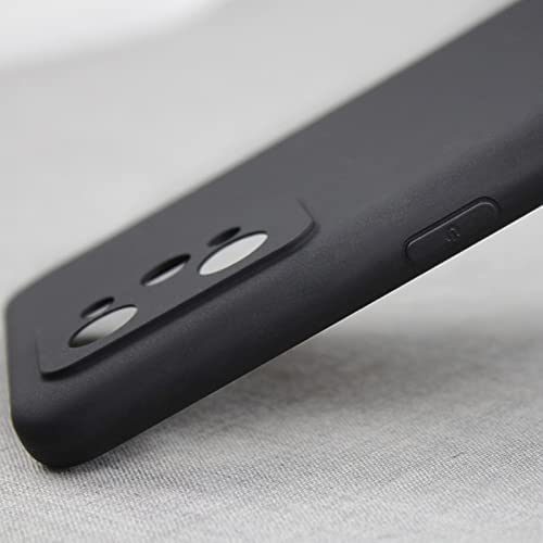 Image of Mobile Back Cover Case for Realme GT-Neo2 (Silicone Case|CameraProtection|Black SC1510)