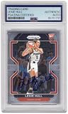Lexie Hull Signed Fever 2022 Panini Prizm WNBA Rookie Basketball Card #186 - (PSA Encapsulated)