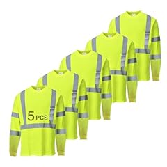 Neon Yellow-5p-long Sleeve