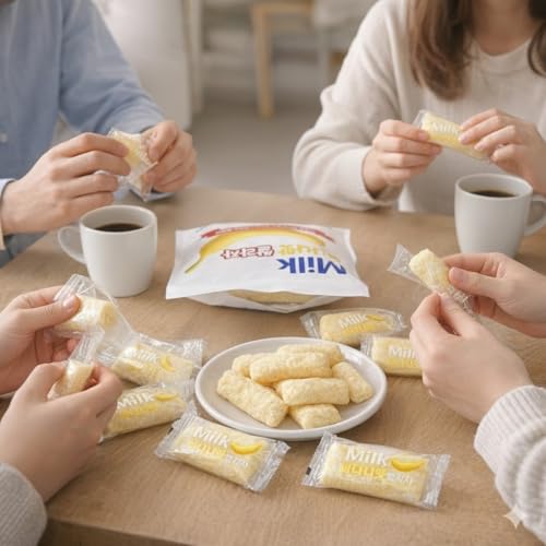Korean Milk Rice Cracker 밀크 쌀과자 240g (240g, Banana) - image 3