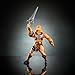 Masters of the Universe Origins & Thundercats 5.5 Inch Posable Action Figure He-Man, 1980s Crossover Toy, Removable Armor, Sword, Shield & Mini Comic