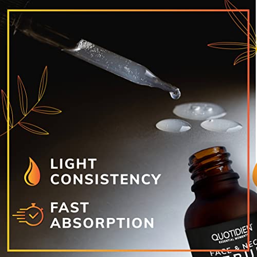 Vitamin C Serum for Face + Hyaluronic Acid + Vitamin E | Brightening | 95% Natural Ingredients | Ultra-Light, Non-greasy & Super Loved | Serum Vitamina C para la cara