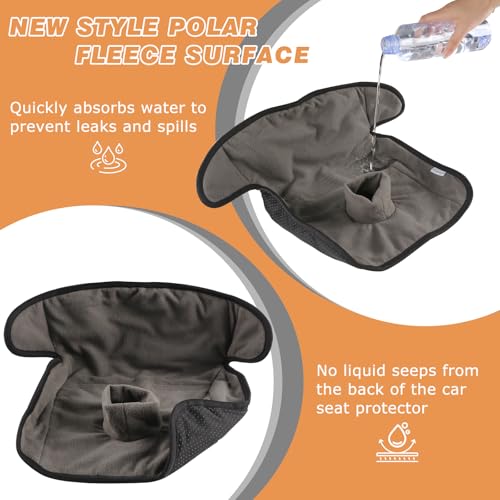 Image of Piddle Pads, Multi-use and Leak Free Lines for Baby Stroller, High Chair & Car Seat, Waterproof Toilet Training Seat Covers for Toddles (Charcoal Grey, 1 Pack)