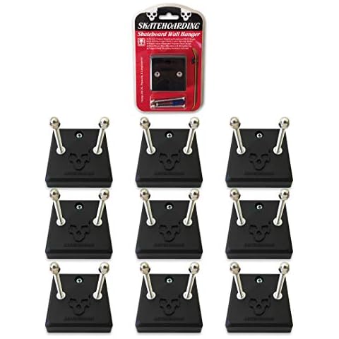 SkateHoarding Skateboard Wall Hanger Hover Mount Display 10-Pack Cover