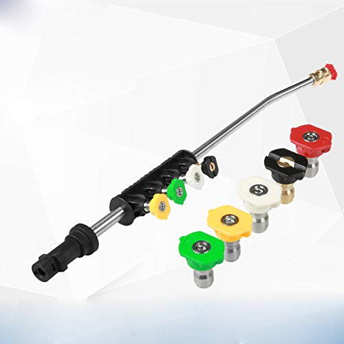 MUYI - Pistola de Agua de Alta presión para Lavado de Auto, Kit de Herramientas de Lavado automático para Karcher Serie K con 5 boquillas