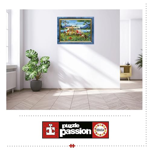 Puzzle Educa Holidays In The Countryside 1000 Pièces - vue 7