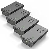 Picture of 4PCS New Reveal Lithium Battery Pack for Reveal Camera Enhanced Solar Charging Battery Compatible with Reveal Hunting Trail Camera Reveal Ultra, X Gen 3.0, Pro 3.0, X, X Pro, X Gen 2.0, XB, SK
