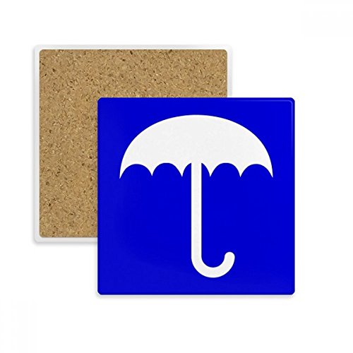Coaster tasses bleu rain place cadeau de boissons multicolor idéal - 2
