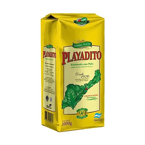 Yerba mate Playadito con palo x 1kg